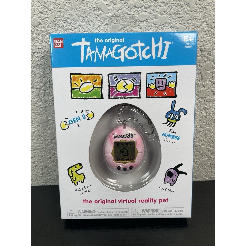 NEW The Original Tamagotchi Gen 2 Pink! Virtual Reality Pet SEALED